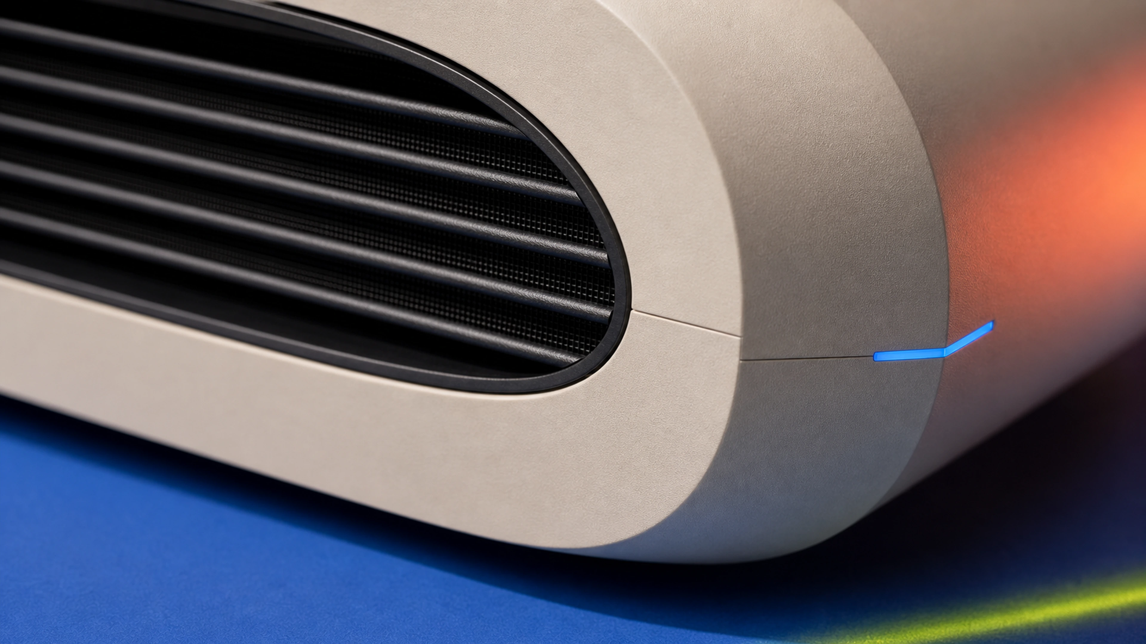 Precision material detail of the fictional AERA ONE product